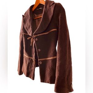 VINTAGE wool jacket lined